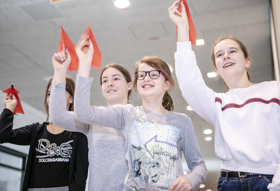 Girls'Day im ZDI - Thema Fliegen (kompetenzz | Björn Gaus)
