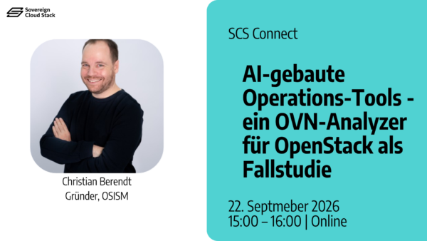 SCS Connect: AI-gebaute Operations-Tools – ein OVN-Analyzer für OpenStack als Fallstudie