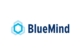 BlueMind-Logo auf weißem Hintergrund