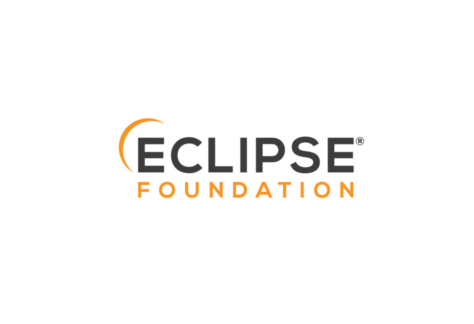 Logo der Eclipse Foundation auf weißem Hintergrund