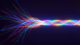 Bunte Lichtlinien vor dunklem Hintergrund – Motiv des Univention Summit 2027