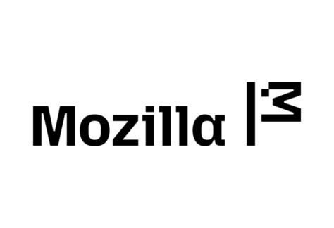 Mozilla-Logo auf weißem Hintergrund